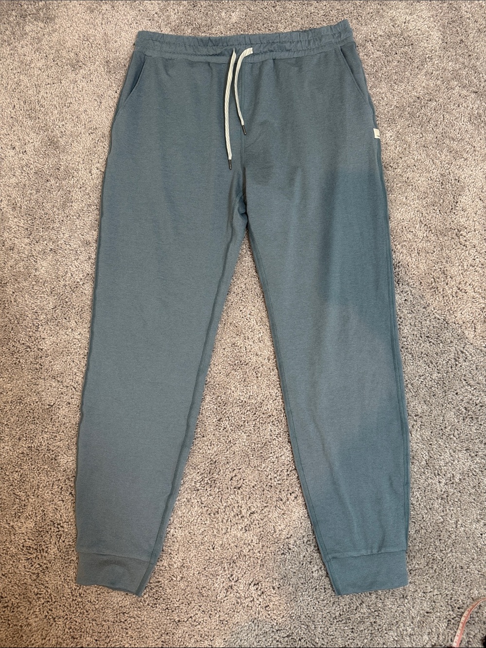 Vuori Teal Joggers Size Medium